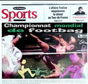 Click on the picture to read the article Emmanuel Bouchard in La Presse, July 16, 1998