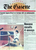 Click on the picture to read the article Emmanuel Bouchard in The Gazette, march 26, 1995